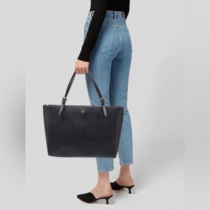 Tory Burch Black York Buckle Tote